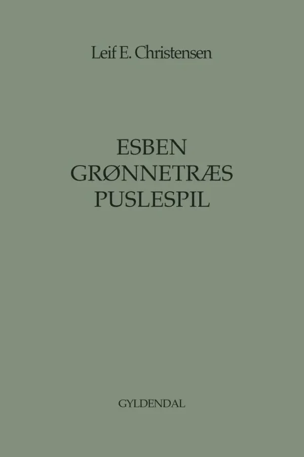 Esben Grønnetræs puslespil