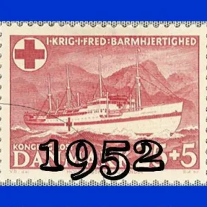 1952 - hul på kokosnødden