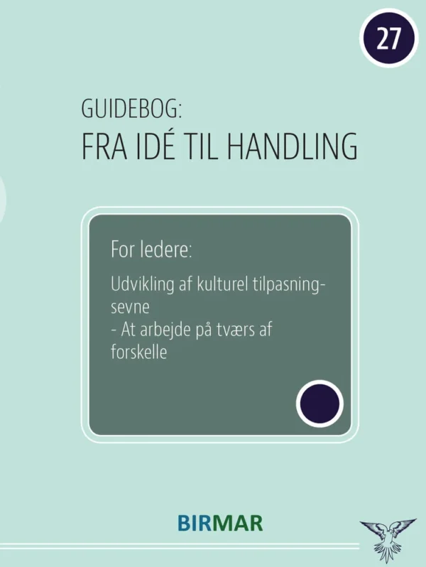 For ledere: udvikling af kulturel tilpasningsevne