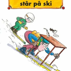 Palles far står på ski