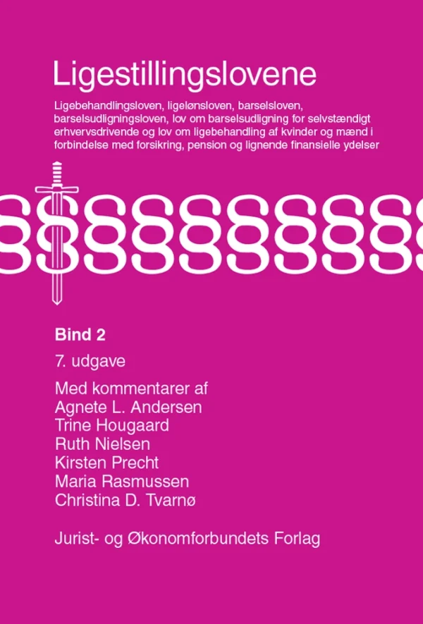 Ligestillingslovene (bind 2)