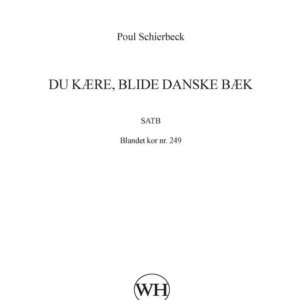 Du kære, blide danske bæk