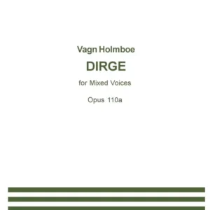 Dirge Op. 110 a