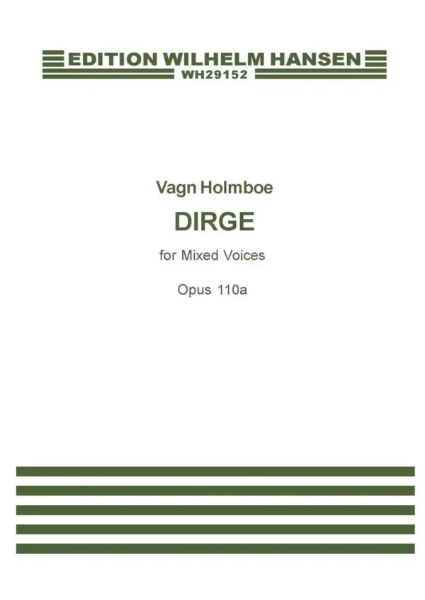 Dirge Op. 110 a