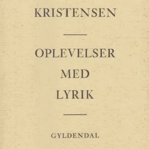 Oplevelser med lyrik