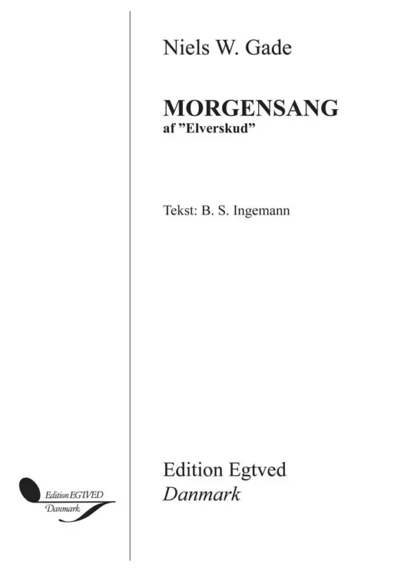 Morgesang af &apos;Elverskud&apos;