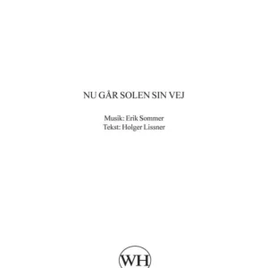 Nu går solen sin vej