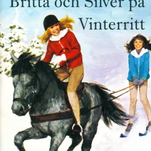 Britta och Silver på vinterritt