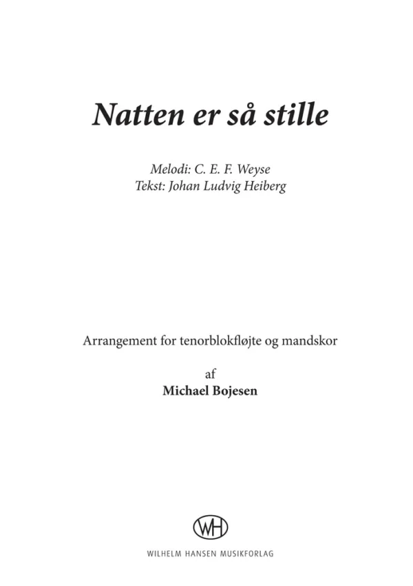 Natten er så stille
