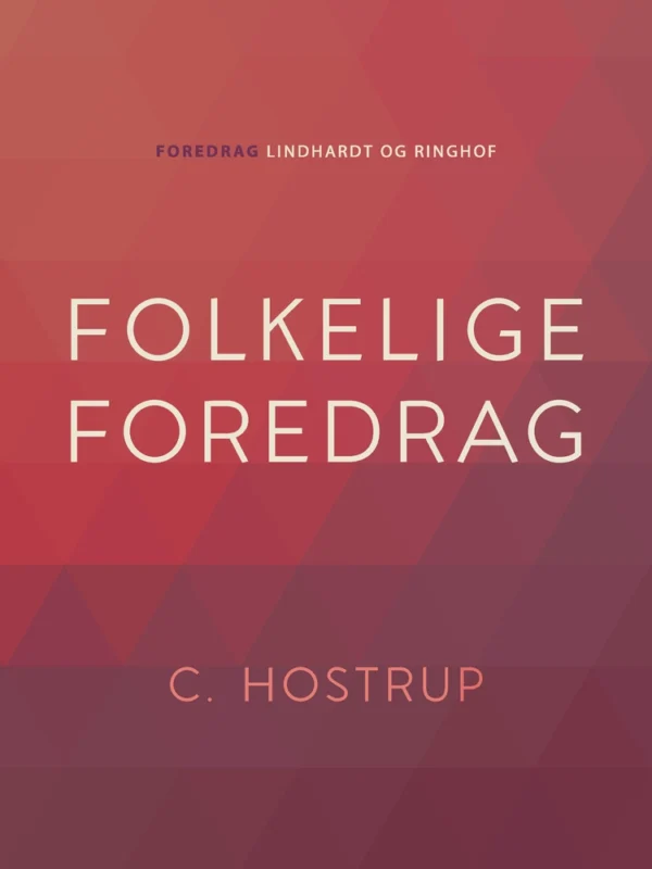 Folkelige foredrag