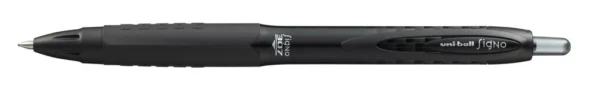 Gel ink rollerball pen Uni-ball 307, sort