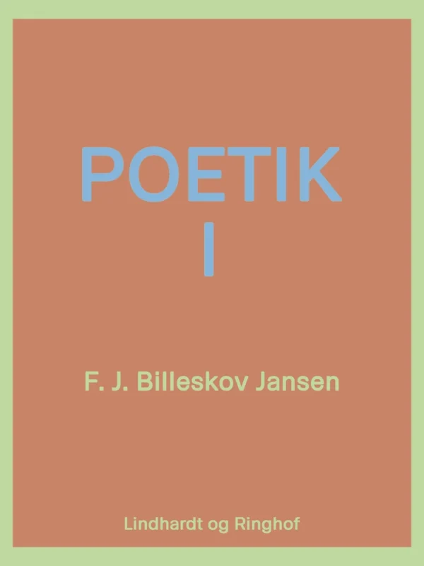 Poetik bind 1