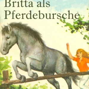 Britta als Pferdebursche