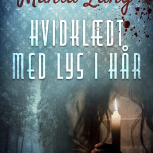 Hvidklædt med lys i hår