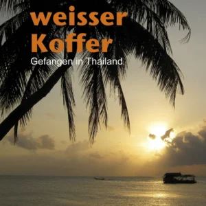 Ein weisser Koffer