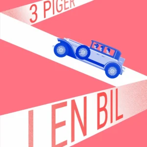 Tre piger i en bil