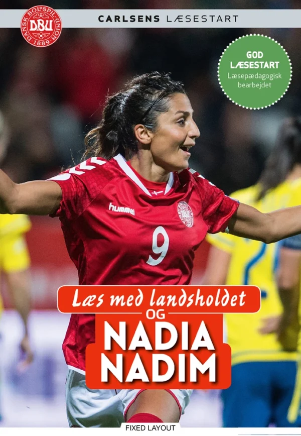 Læs med landsholdet - og Nadia Nadim
