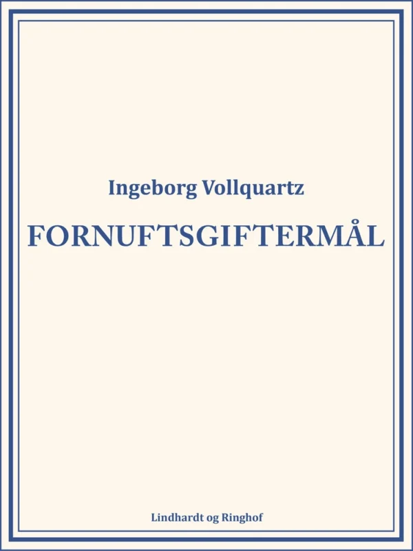 Fornuftsgiftermål