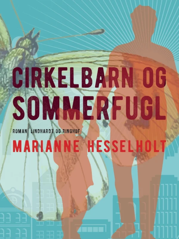 Cirkelbarn og sommerfugl