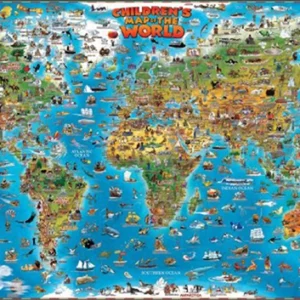 Children&apos;s Map of the World