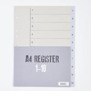 Register Relief plast 1 - 10