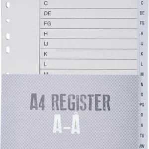 Register Relief plast a - å