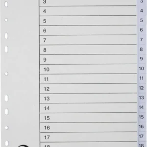 Register Relief plast 1 - 20