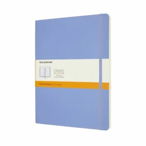 Notesbog Moleskine classic xl soft r hyd.blue 19x25cm