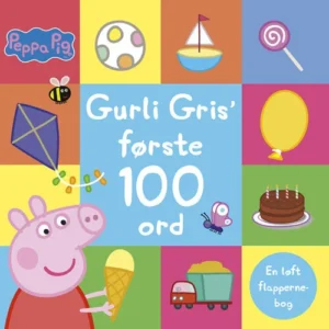 Peppa Pig - Gurli Gris&apos; første 100 ord - En løft flapperne-bog