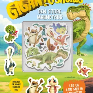 Gigantosaurus - Den store magnetbog