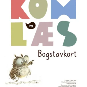 Kom og læs. Bogstavkort