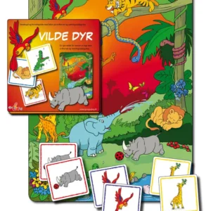 Vilde Dyr  -  Vendespil og fortælleplade