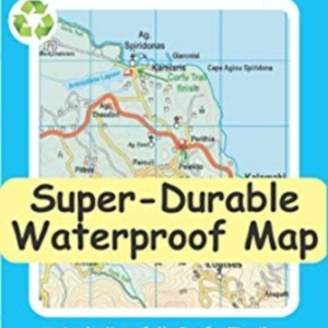 Corfu Tour & Trail Super-Durable Map